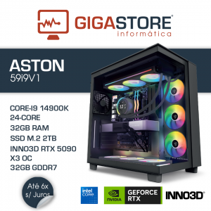 Desktop Gaming ASTON-59i9V1 I9 14900K 32GB RAM 2TB SSD W11